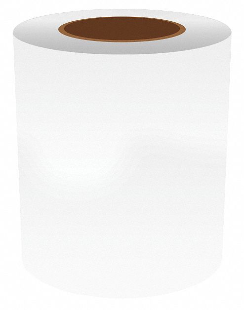 J2301 ContinuousLabelStock White Gloss 6inW