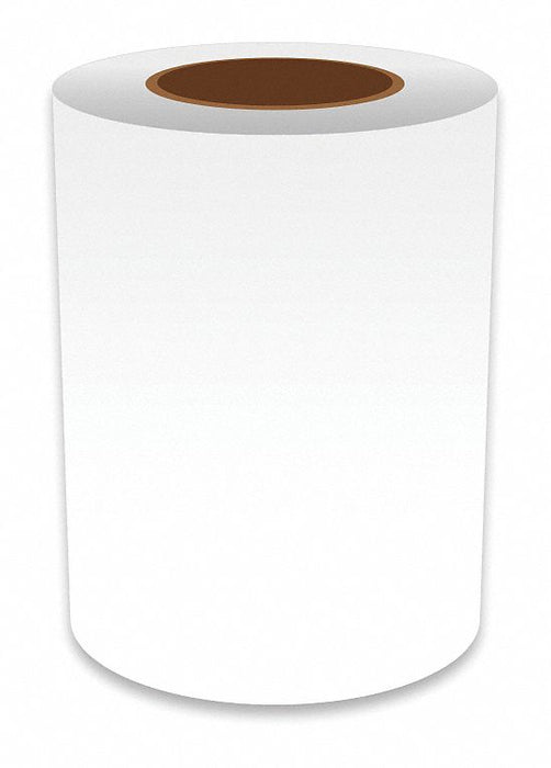 J2303 ContinuousLabelStock White Gloss 7inW