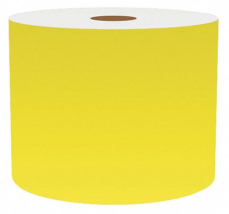 J2294 ContinuousLabelStock Yellow Gloss 4inW