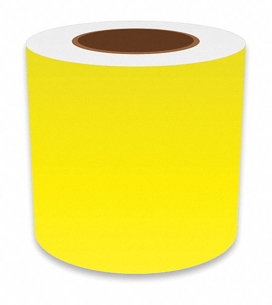 J2299 ContinuousLabelStock Yellow Gloss 5inW