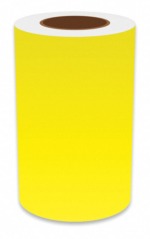 J2305 Label Tape Yellow 8in W For Mfr No VnM8