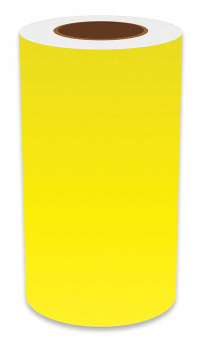 J2307 ContinuousLabelStock Yellow Gloss 9inW