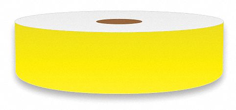 J2288 ContinuousLabelStock Yellow Gloss 1inW