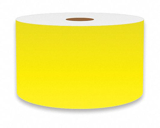 J2292 ContinuousLabelStock Yellow Gloss 3inW