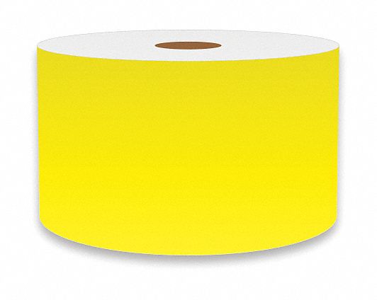 J2292 ContinuousLabelStock Yellow Gloss 3inW