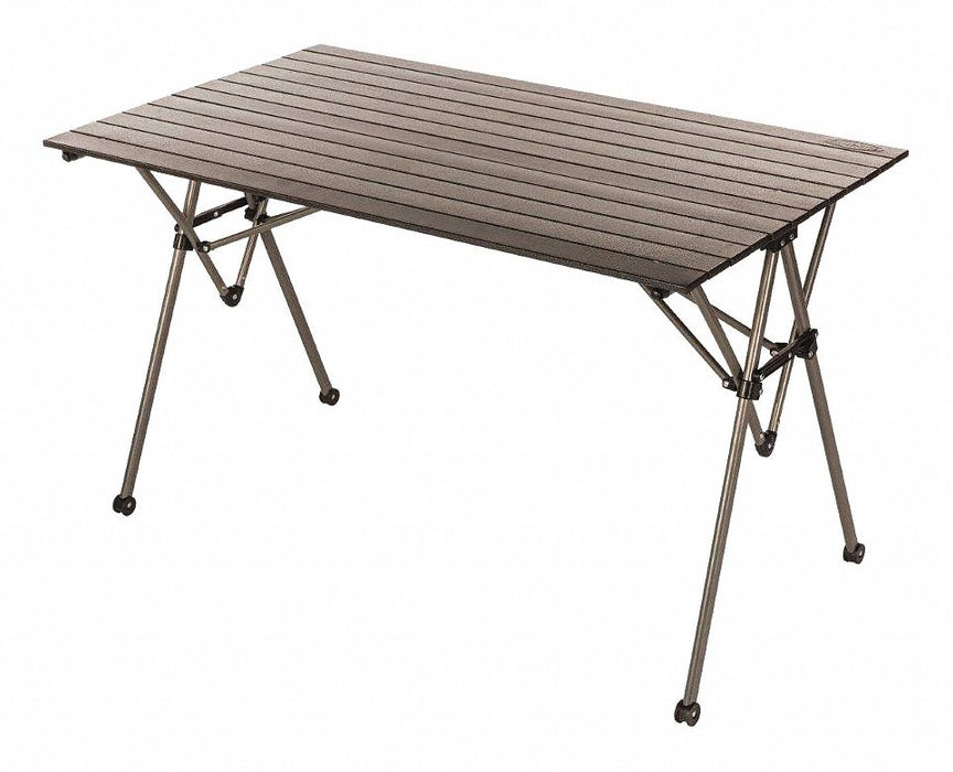 Kwik Set Table Gray/Silver 45 in L