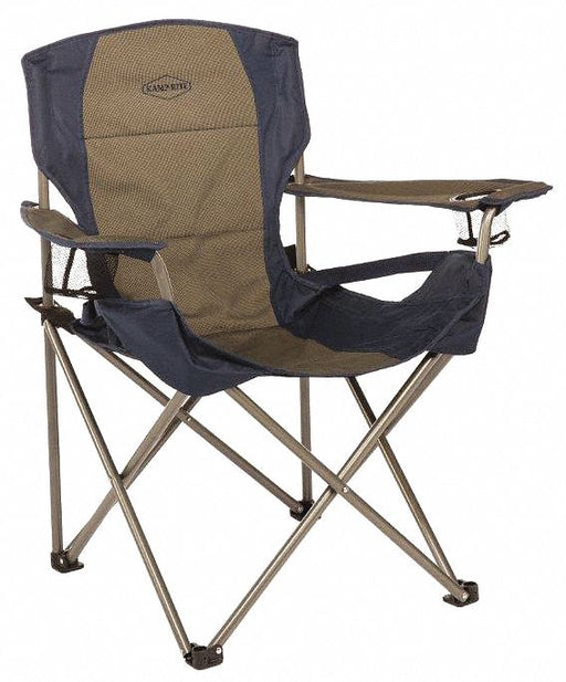 Chair Blue/Gray 20 in L x 38 in H