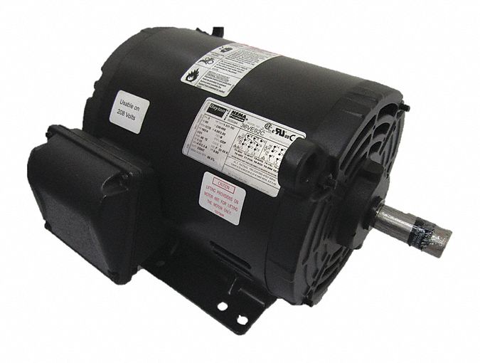 GP Motor 1 1/2 HP 1 770 RPM 230/460V