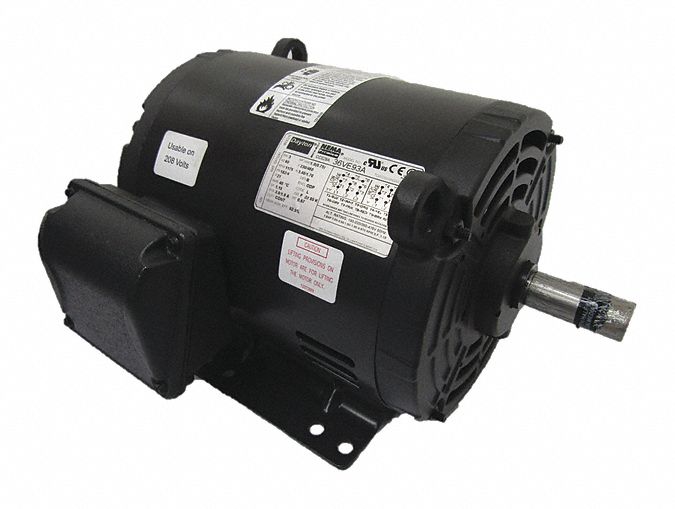 GP Motor 1 HP 1 170 RPM 230/460V 182/4