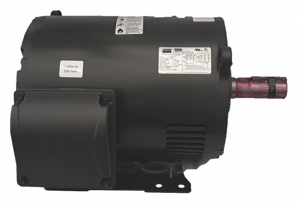 GP Motor 10 HP 3 540 RPM 230/460V 254/6U