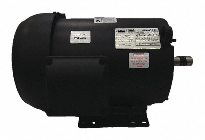 GP Motor 5 HP 1 750 RPM 208-230/460V