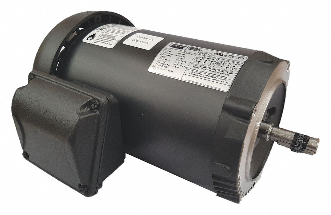 GP Motor 1/4 HP 3 460 RPM 230/460V 56C