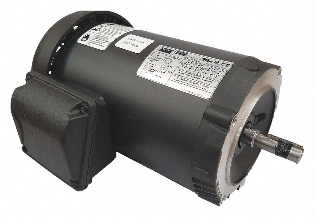 GP Motor 3/4 HP 3 520 RPM 230/460V 56C