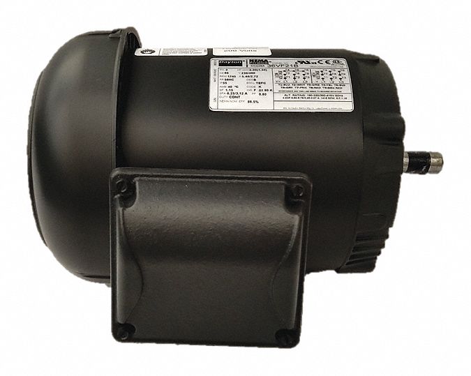 GP Motor 2 HP 1 745 RPM 230/460V AC 56HC