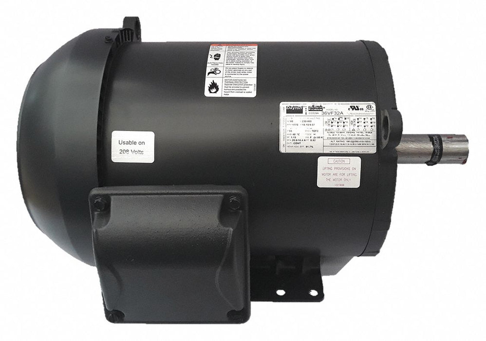 GP Motor 7 1/2 HP 1 770 RPM 230/460V AC