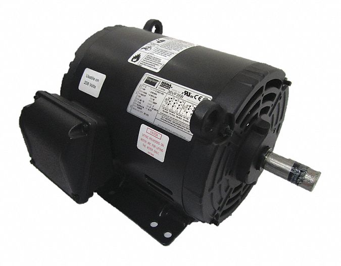 GP Motor 2 HP 1 165 RPM 230/460V 182/4T