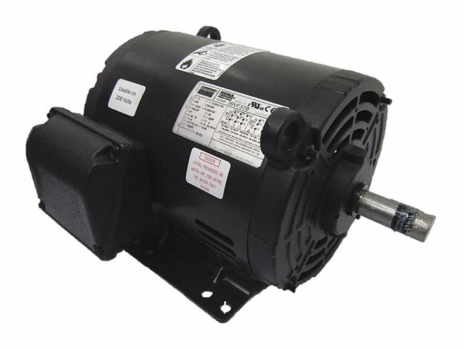 GP Motor 5 HP 3 520 RPM 230/460V AC