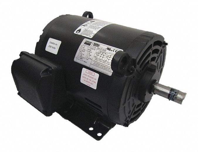 GP Motor 5 HP 1 760 RPM 230/460V AC