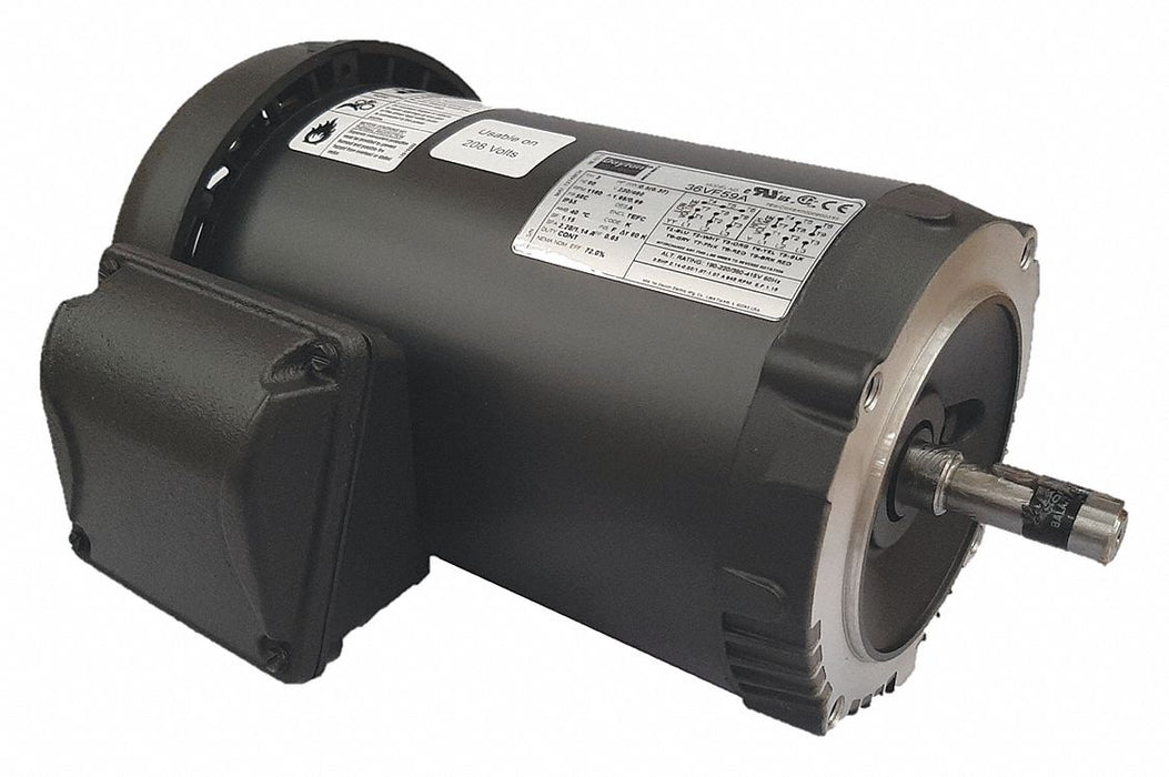 GP Motor 1/2 HP 1 160 RPM 230/460V 56C