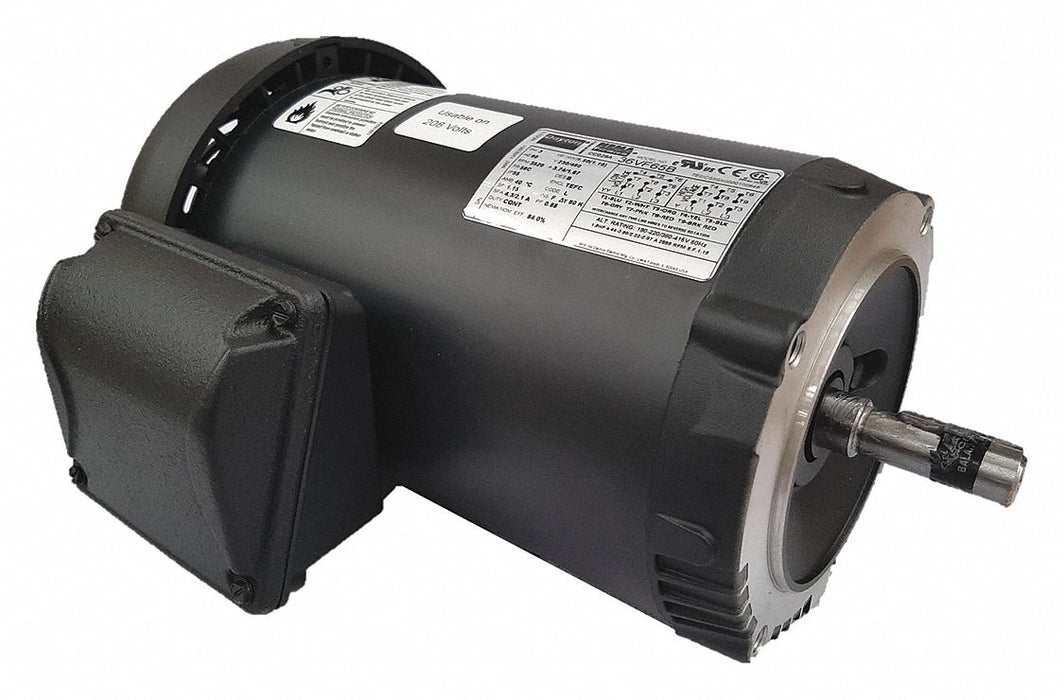 GP Motor 1 1/2 HP 3 470 RPM 230/460V 56C