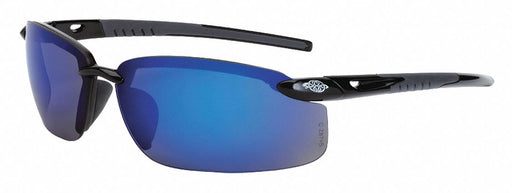 Safety Glasses Blue Mirror