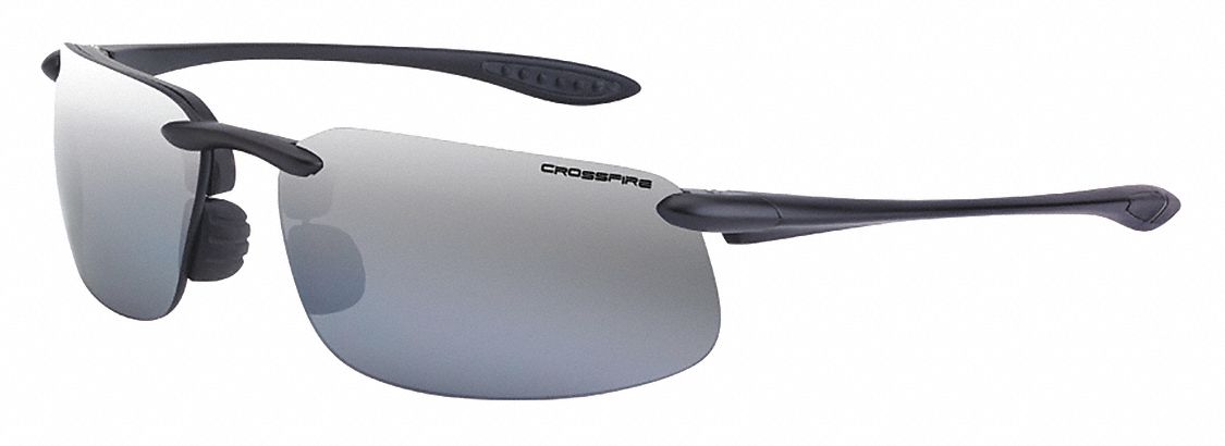 Safety Glasses Silver Mirror