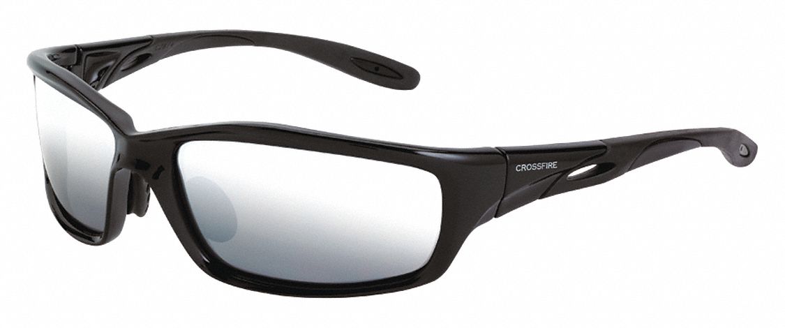 Safety Glasses Silver Mirror