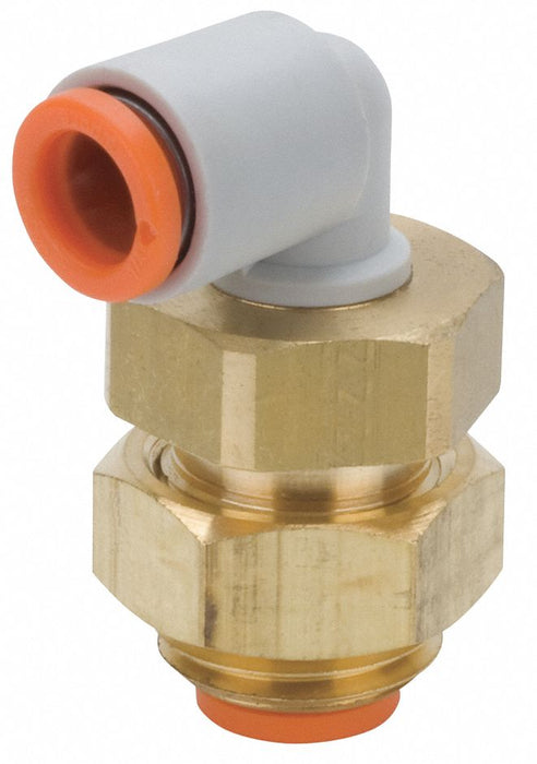 Union Elbow Brass Push-Fit 1/2  1/2 