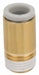 HexAdapter Brass Push-Fit8mm BSPT1/4 