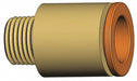 HexAdapter Brass Push-Fit3/8 MNPT1/8 