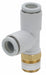 Tee BSPT 1/8  10 mm 10 mm