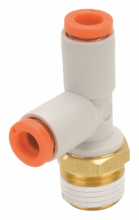Tee PBT Brass MNPT 3/8  3/8  3/8 