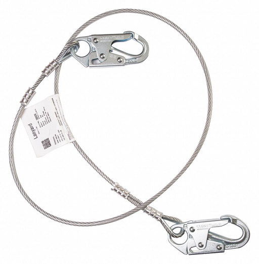 Positioning Lanyard Green Fixed