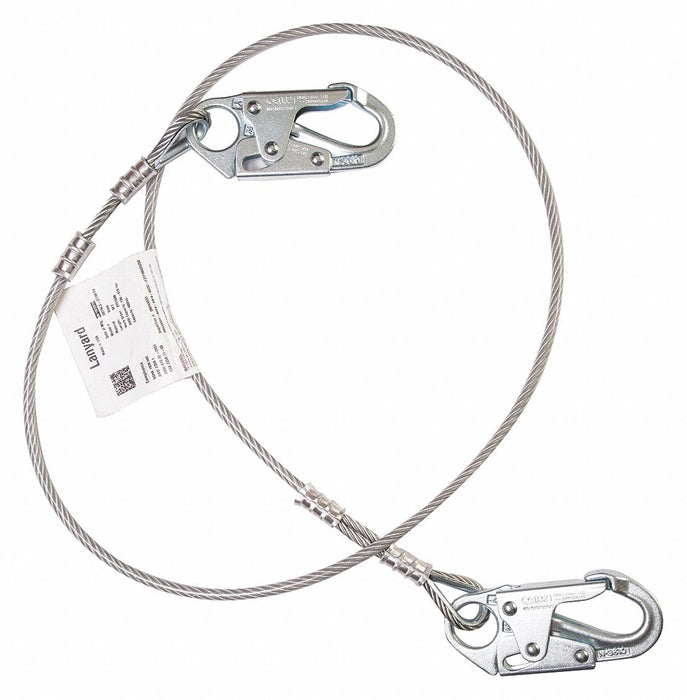 Positioning Lanyard Green Fixed