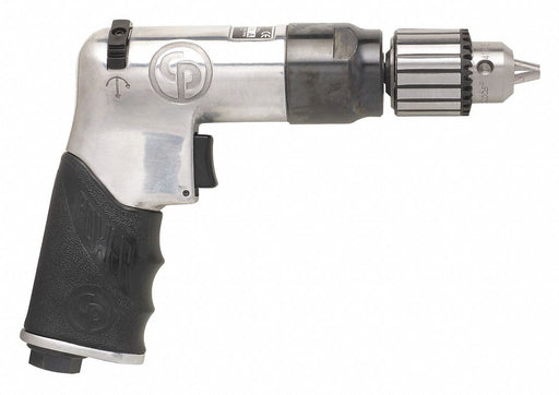 Air-Powered Drill 1/4 in NPT Keyless