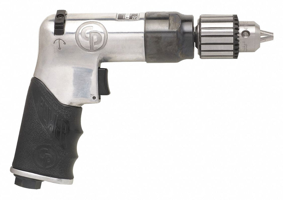 Air-Powered Drill 1/4 in NPT Keyless