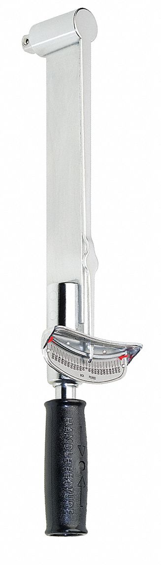 Flat Beam Torque Wrench L 18 in.
