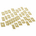 StencilSet CombinationSet Brass 33pcs
