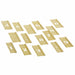 Stencil Set Number Set Brass 15 pcs