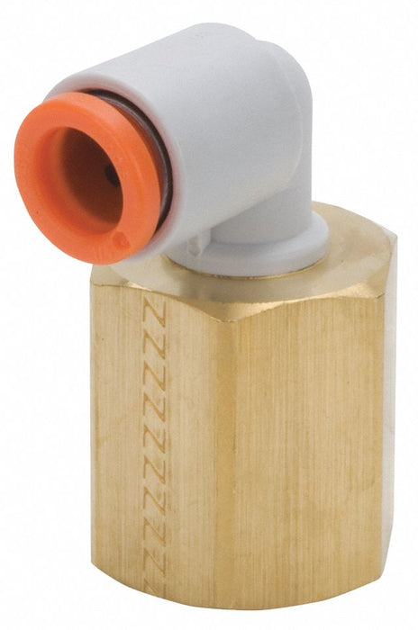 Elbow Brass Push-Fit 8 mm BSPT 1/8 in