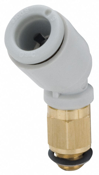Elbow Brass Push-Fit 6 mm Metric 5 mm