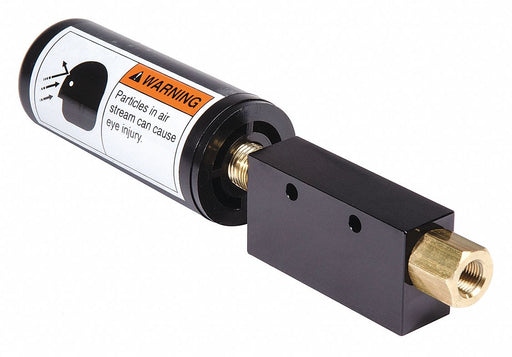 InlineBoxVacuumEjector Muffler 30to75psi