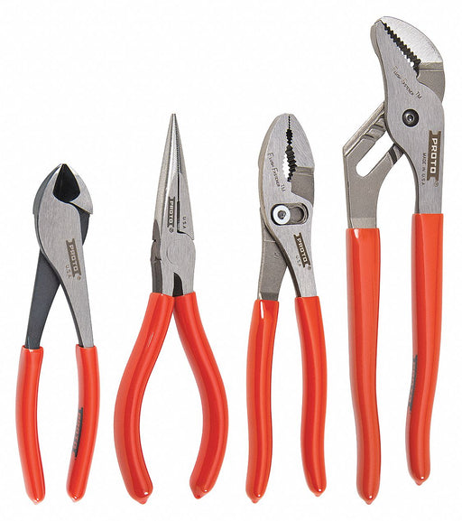 Plier Set Ergonomic 4 Pcs.