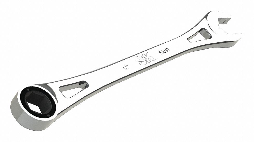 Combo Wrench Steel Metric 0 deg.