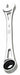 Combo Wrench Steel Metric 0 deg.