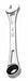 Combo Wrench Steel Metric 0 deg.