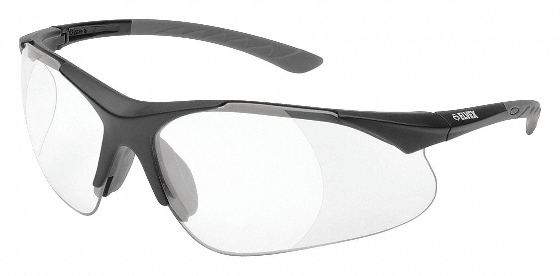 Safety Reading Glasses +1.00 Clear