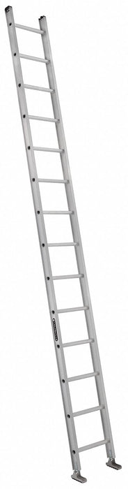Straight Ladder 300 lb Alum