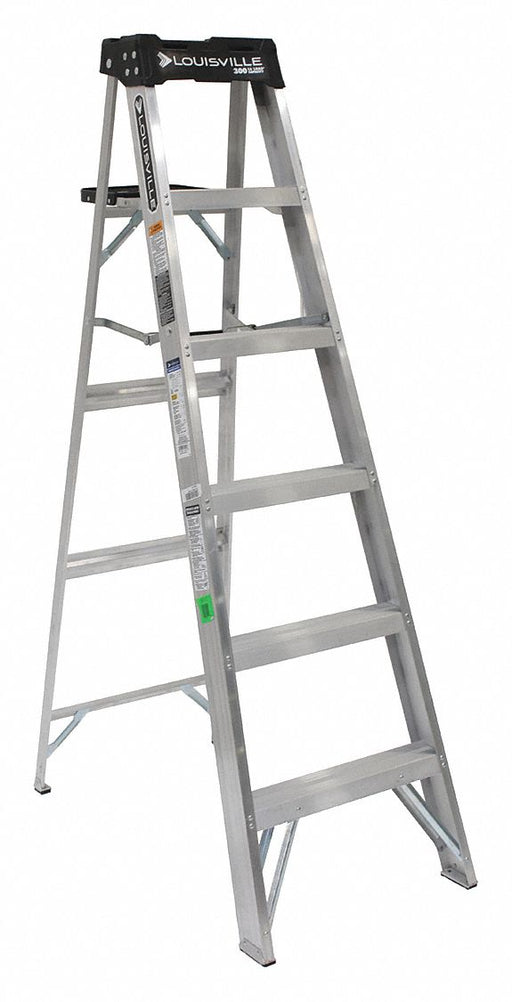 Stepladder Alum 6 ft 300 lb.