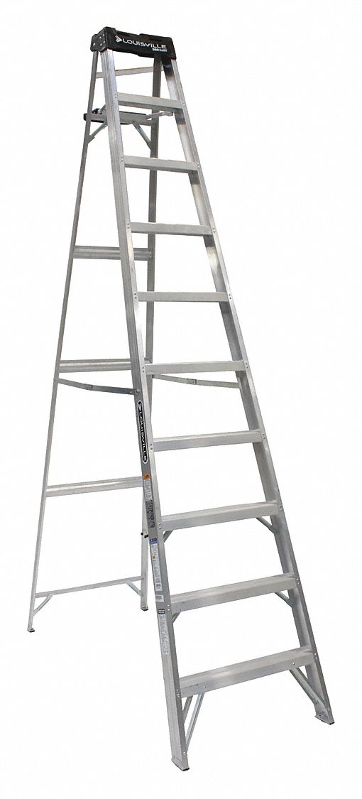 Stepladder Alum 10 ft 300 lb.